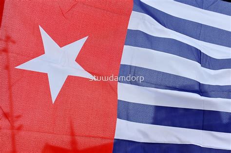 "Flag West Papua" by stuwdamdorp | Redbubble