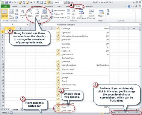 Disabling Excel’s Zoom Slider – Accounting Advisors, Inc.