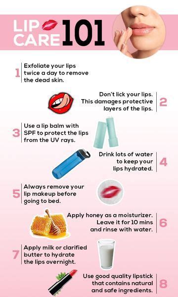 LIP CARE 101 | Lip care tips, Natural skin care diy, Lip care routine