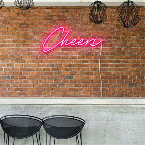 Cheers LED Light Sign For Sale | Bar, Pub & Wedding Neon Signs