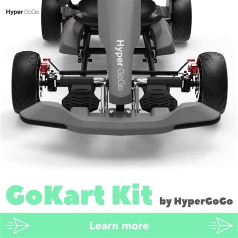 Hoverboard Go-Kart Kit – Transform Hoverboard into Go-Kart for Kids, Teenager, Adult – Grey – Oz ...