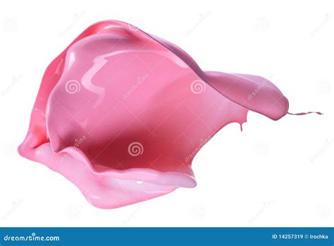 Pink Paint Splash Royalty Free Stock Images - Image: 14257319