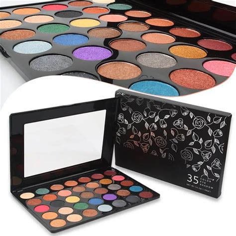 35 Colors Eye Shadow Makeup Cosmetic Shimmer Matte Eyeshadow Palette ...