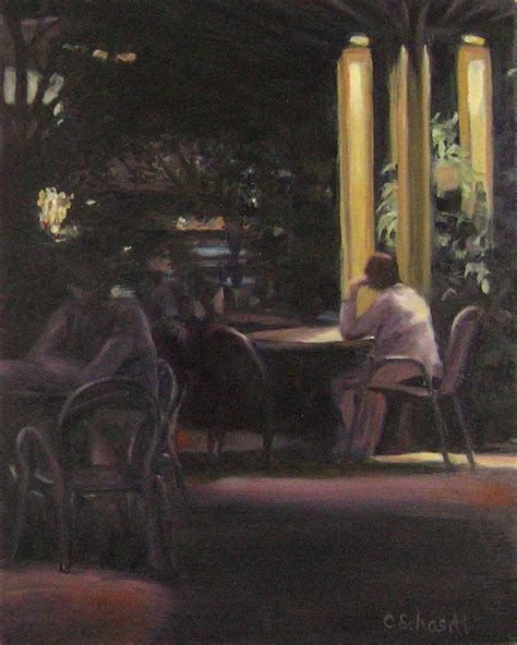 Night Cafe Painting at PaintingValley.com | Explore collection of Night Cafe Painting