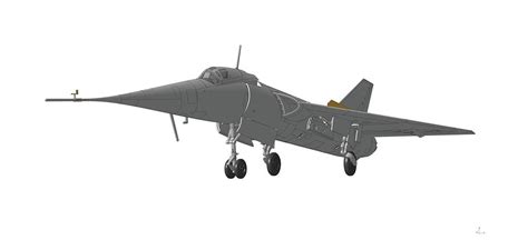 Fairey Delta 2 3D Designs | AeroScale