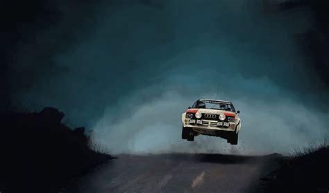 Audi Quattro Wallpapers - Audi Quattro Rally Jump - 1024x604 Wallpaper ...