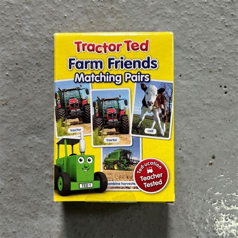 Tractor Ted Farm Friends Matching Pairs Game | Clapham Agricultural Engineering