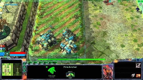 Starcraft 2 Custom map Squadron Tower Defense G13 CHAOS BUILDER - YouTube