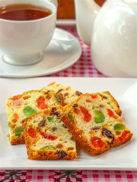 Fruitcake Loaf Cake. So easy with a rich cream cheese batter base.