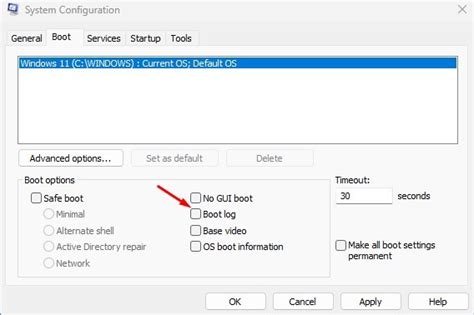 How to Enable and Find Boot Log in Windows 11