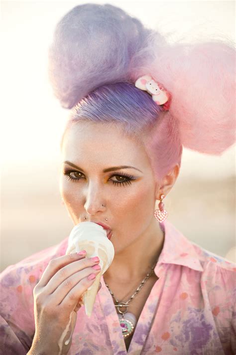 Cotton Candy Hair Pictures, Photos, and Images for Facebook, Tumblr, Pinterest, and Twitter