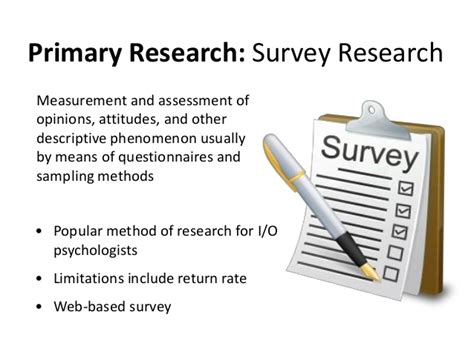 Primary Research Question | Types of Research Question