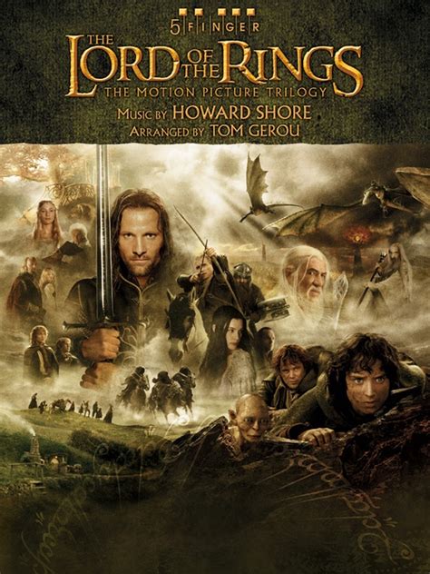 The Lord of the Rings Trilogy: Piano Book: Howard Shore | Sheet Music