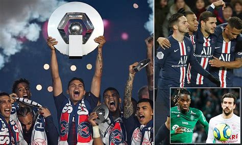 PSG are 'crowned as champions of France' despite Ligue 1 season being ...