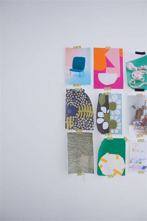 Sarah Fennell - Studio Tour | The Paperdolls Collages, Collage Art ...