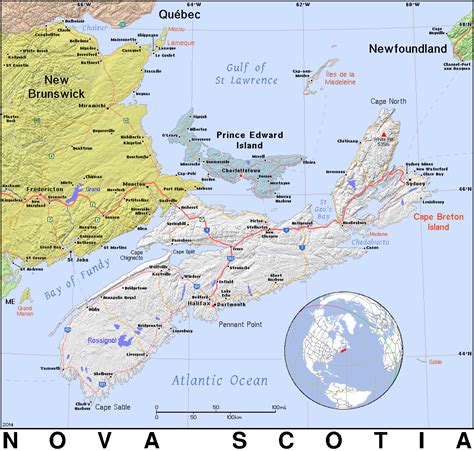NS · Nova Scotia · Public domain maps by PAT, the free, open source, portable atlas