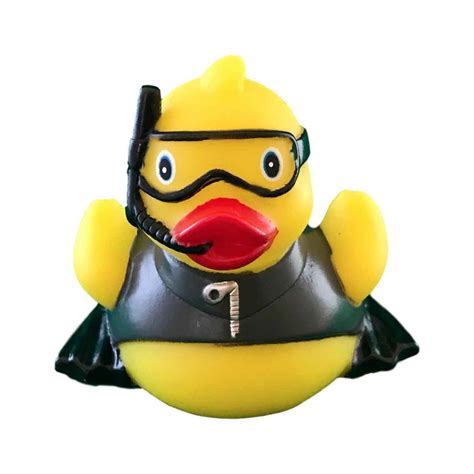 Rubber Snorkeling Duck - Sports Collection Rubber Ducks – DUCKY CITY