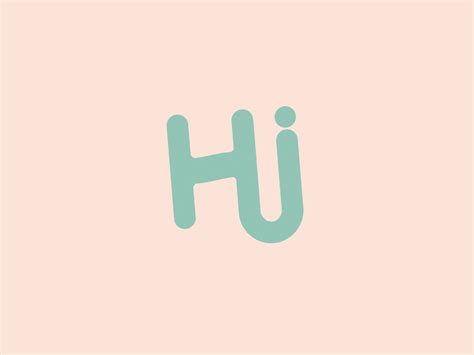 Hi Gif by Denise Balas on Dribbble