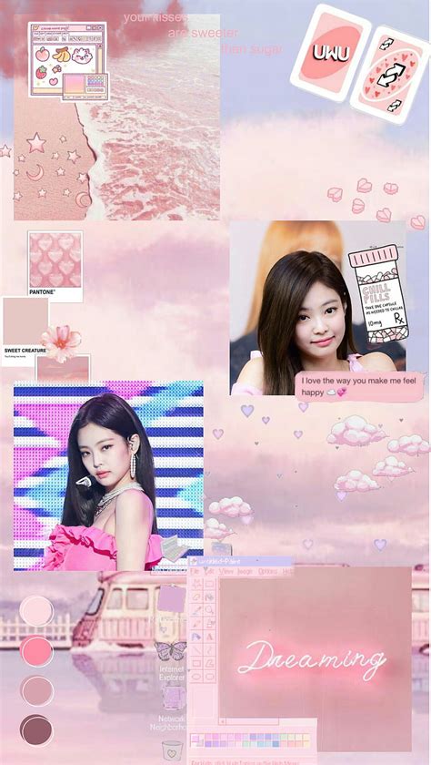 136 Jennie Cute Aesthetic Wallpaper Picture - MyWeb