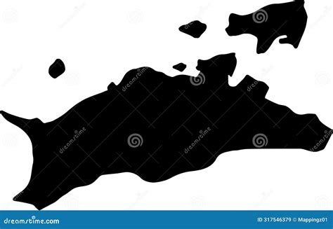 Kagawa Japan Silhouette Map With Transparent Background Cartoon Vector | CartoonDealer.com ...