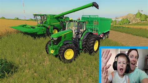 We try out Farming Simulator 19 | Part 1 Starting the farm | Tractor game - YouTube