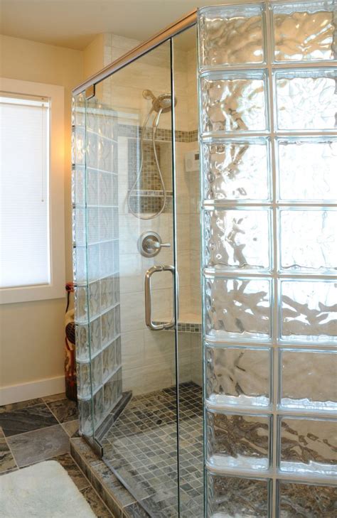 How to Create a Luxury Glass Block Shower with a Frameless Glass Door