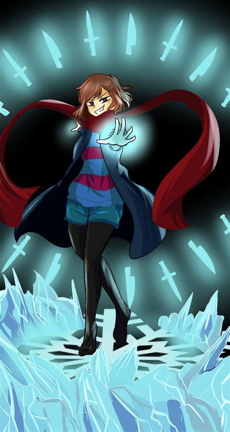 Ice powers Reset!Frisk by YumekoxRochu.deviantart.com on @DeviantArt ...