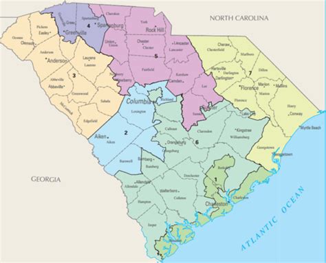 Sc Congressional Districts Map - Long Dark Mystery Lake Map