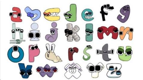 Alphabet Lore Letters But It's A Lowercase! by TheBobby65 on DeviantArt