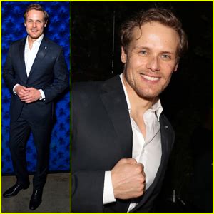 Sam Heughan Is All Smiles at Harry Josh Pro Tools’ 5th Anniversary Party! | 2018 Harry Josh Pre ...