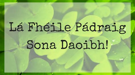 Lá Fhéile Pádraig