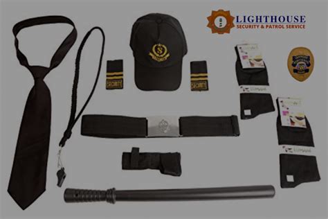 5 Must-Have Types Of Equipment for Security Guards - Lighthouse security & Patrol services