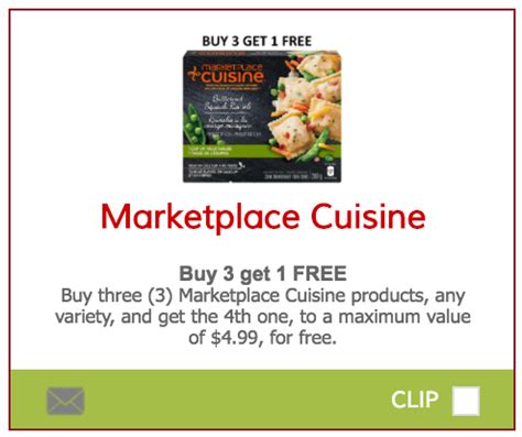 Canadian Coupons: Buy 3 Get 1 FREE Marketplace Cuisine Products - Canadian Freebies, Coupons ...