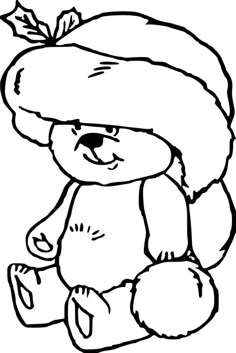 Christmas Bear Coloring Pages at GetColorings.com | Free printable colorings pages to print and ...