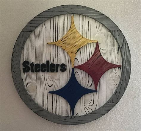 Pittsburgh steelers wood sign steelers wall art steelers | Steelers sign, Pittsburgh steelers ...