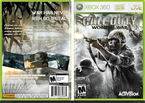 Viewing full size Call of Duty: World at War box cover