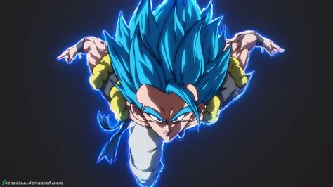 Dragon Ball Super Broly Movie Gogeta Blue Poster 12inx18in Free ...