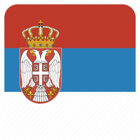 Country, flag, national, serbia, serbian icon