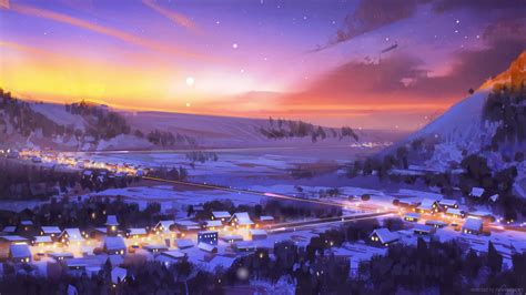 Winter Settlements Live Wallpaper - MoeWalls