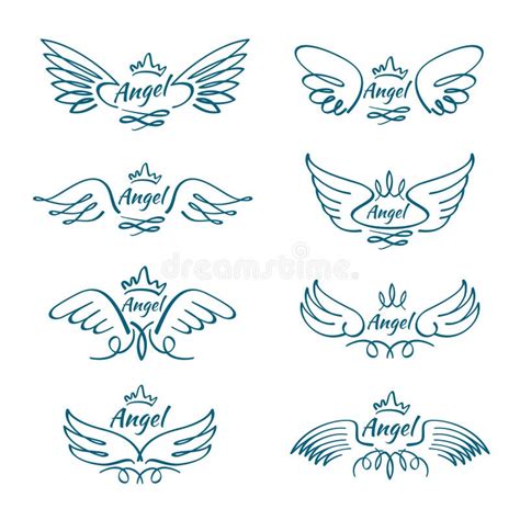 Pretty Angel Wings Tattoos