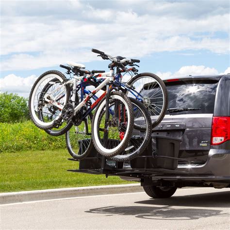 Apex Blue Devil Steel Hitch Bike Racks with Basket Cargo Carrier | Discount Ramps