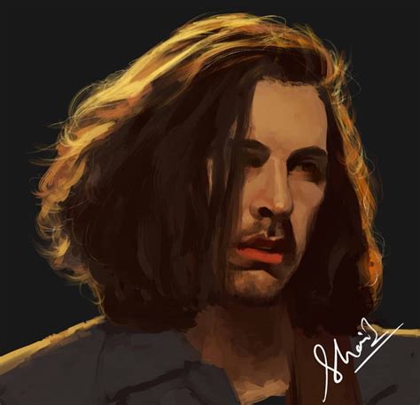 I am grateful to have this account! #HOZIER As Depicted by the Artist @rabbitjelly #Hozierart # ...