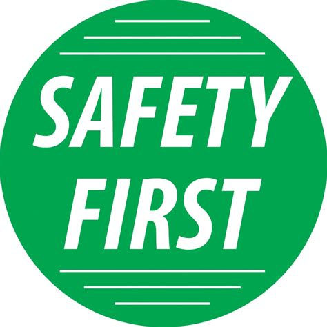 Safety First Hard Hat Sticker - Pack of 25