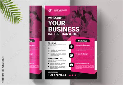 Business Flyer Designa Stock Template | Adobe Stock