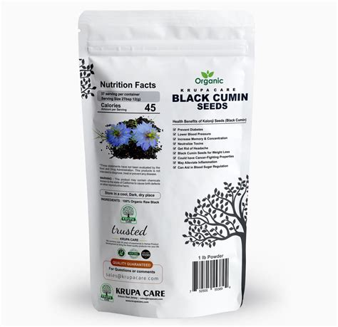 Black Cumin Seed Powder – Krupa Care