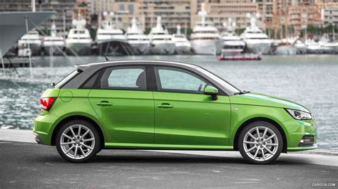 Audi A1 Sportback | 2015MY (Java Green) | Side