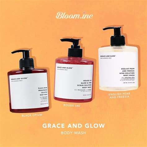 [READY] Grace & Glow Black Opium Brightening - English Pear and Freesia AntiAcne Solution ...