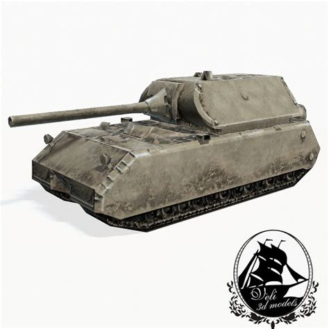 modelo 3d Panzer VIII Maus - TurboSquid 1091744