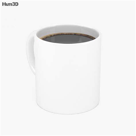 Coffee Mug 3D model - Download Bottles, Cans on 3DModels.org