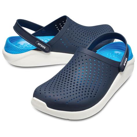 Crocs LiteRide Clog - Azul e Branco | Zattini